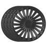 Komplet kołpaków uniwersalnych Joy Black Mat 16 cali